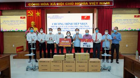 Hệ thống bất động sản 5F Group tiếp sức Bình Dương chống dịch